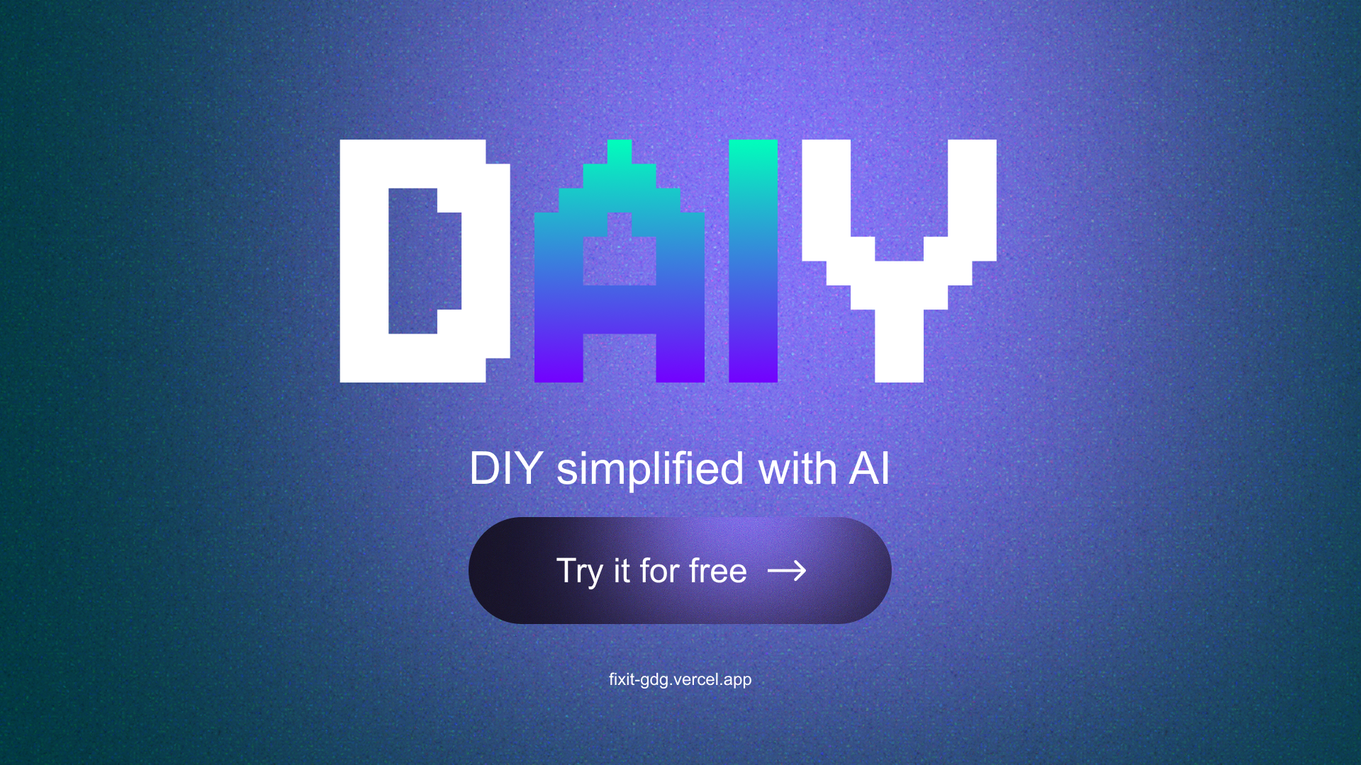 DAIY - DIY simplified with AI